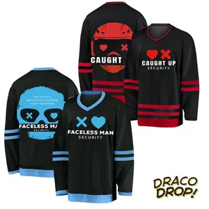 Lights Out and Caught Up Ice Hockey Replica Jersey, Classic Retro Breathable V-neck Long Sleeve Hockey Game Set, Classic Ring Toss Game, Wall Hook Game, Family Game Night, Indoor Outdoor Game