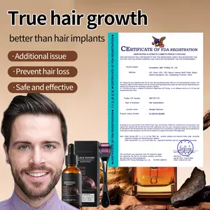 【FDA-approved Hair Growth Essence】Rich in natural ingredients like black sesame and rosemary, this essence nourishes your scalp and promotes the growth of healthy hair. |Hair Growth|Hair Loss|Hair Care|Hair Growth Essence|Hair Tonic Organic Haircare