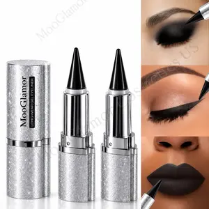 3Pcs MooGlamor Multifunctional Eyeliner Pencil Long Lasting Matte Smoky Eye Makeup Liner Smudgeproof Waterproof Eyeshadow Pen Smooth Creamy Lipliner Cosmetic DealsForYouDays