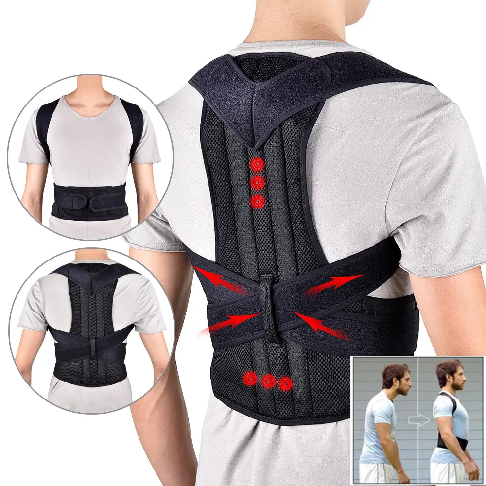 Back Correction Amazon Posture Correction Belt Men and Women Strap Support Strip Invisible Back Support Belt