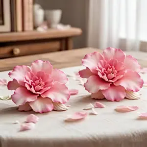 Silicone Lily Candle Mold, Reusable for Candle Making, Clay, Epoxy Resin, Ideal for Home Decor and Table Centerpieces