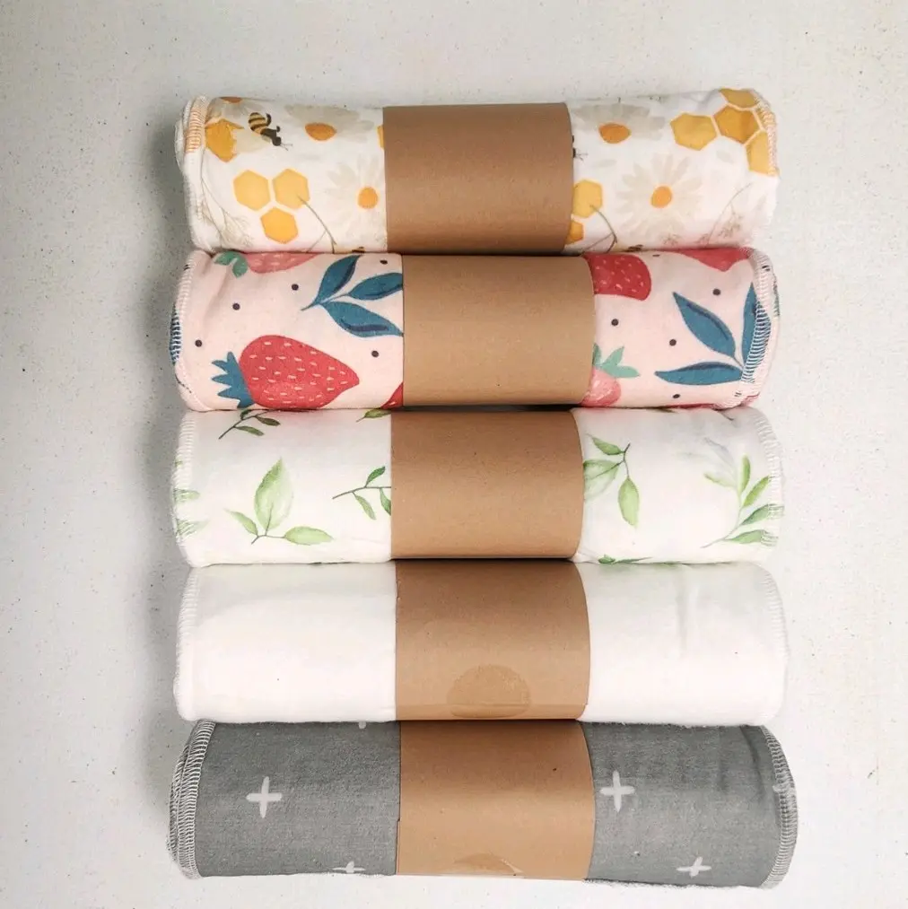 reusable cloth napkin roll