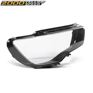 Headlight Lens Cover Shell Fit For  2013 2014 2015 2016 Audi A3 Right Passenger Side