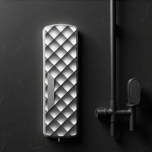Drill-Free Liquid Soap Dispenser, Wall-Mounted Push-Button Design, Suitable for Shampoo, Body Wash, Hand Sanitizer, Modern Bathroom Organizer, Soap Container