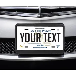 San Luis Potosi Car Plate aluminum License Plate Mex SLP Mexico State CUSTOMIZED Trokas Trokiando Estados de Mexico, Mexican State Car Plate