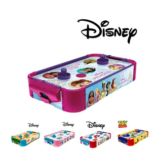Disney Wooden Electronic Air Hockey Table: Disney Princess | Mickey | Minnie | Stitch | Toy Story, Age 4+, Officially Licensed