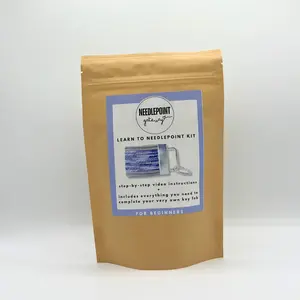 Needlepoint Key Fob Kit - multicolor