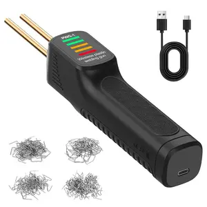 Handheld Wireless Plastic Welder, 1 Set USB Rechargeable Car Bumper Repair Welding Machine, Car Body Repair Tool, Professional Car Repair Tool, Heavy Duty, Electric, Handle, Power