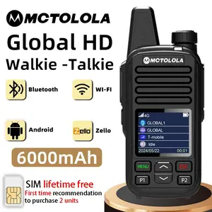 SIM card comes with 2g, 4g, Bluetooth WiFi function for free for life, supports long-term voice encryption, wireless intercom suitable for hotel management, fleet scheduling and other multiple scenarios