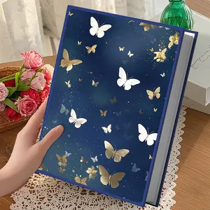 Elegant Butterfly-Themed 6-Inch Photo Album with 200 Pockets - Ideal for Storing Family Photos, Polaroids, And Tickets - Durable Rectangular Design - a Perfect Gift for Valentine'S Day And New Year