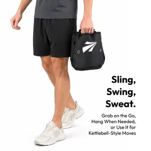 ZELUS Z-Bag, Weighted Vest Storage Bag, Multi-Functional Training Bag That Doubles as a Kettlebell | All-in-One Gear Carry & Storage | Heavy-Duty 600D Oxford Workout Carry Bag