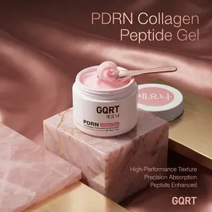 GQRT Jelly Peptide Gel with PDRN| Hydrating Collagen & Niacinamide Moisturizer| Lightweight Daily Skincare for Smooth, Healthy-Looking Glow