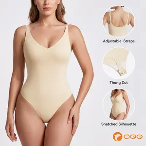 Seamless V-neck Shapewear Instant Waist Cinch Tummy Control Snatched Waist Butt Lifter Perfect Fit
