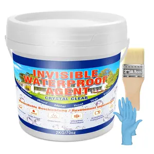 Adhesive 70oz, Transparent  Sealant Coating, Anti-Leaking Sealant Agent - Sealants Repair Leak Agent for Roofs, Bathroom, Walls, Kitchen, Garden, Indoor & Outdoor