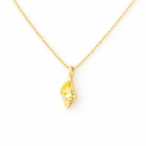 Conch Shell Necklace for Women, Dainty Beach Jewelry, Everyday Beach Necklace Minimalist Gift Ready Packaging, Beachy Necklaces, Gifts for Mom, Best Friend Gifts, Womens Gifts, Seashell Necklace