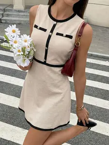 Elegant Office Dress for Women, Comfortable Commuter Wear, Perfect for Work, Daily Use, and Casual Occasions