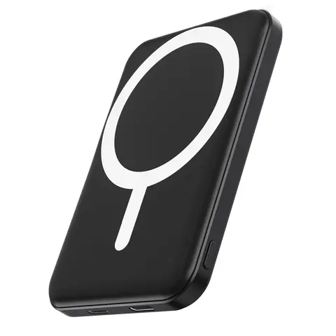 Podoru power bank portable charger power bank power bank charger magnetic power bank 5000mAh Magnetic Power Bank  Wireless Fast Charger for iPhone 12–17 Pro/Pro Max, Compact Portable Battery Pack lithium ion travel essential  type