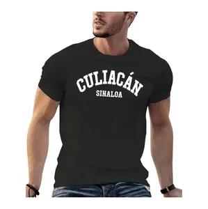 Stylish Short Sleeve T-Shirt Featuring Culiacan Sinaloa Mexico Design Perfect for Casual Wear and Trendy Outfits