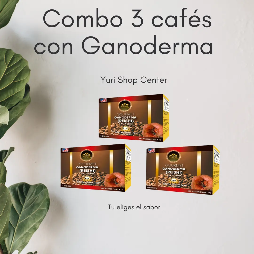 Eternal Ganoderma Coffee Paquete de 3 cajas