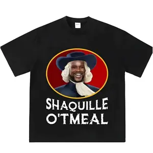 Shaquille Oatmeal  Funny Meme T Shirt Streetwear Unisex Humor