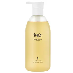 [Hesul Official Store] Hesul Korean Soybean Shampoo - Clinically Proven 87% Hair Loss Reduction & 27% Scalp Elasticity Improvement - Hypoallergenic & Suitable for Sensitive Scalps - Safe Gentle & Balanced Formula