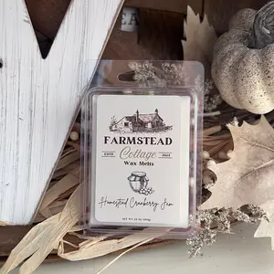 Farmstead Homestead Cranberry Jam Wax Melts - 200g - Aroma Scented Wax Melts for Candle and Fragrance Use