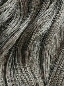 20" Light Gray Scalp Hair Fill-Ins & Seamless Clip-Ins Bundle (230g)