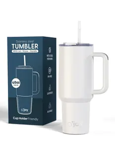 40oz Tumbler with added decal of your choice