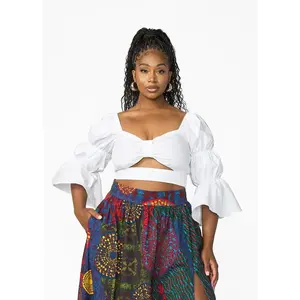Ambar Women's Crop Top (White)
