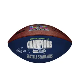 Jaxon Smith-Njigba Seattle Seahawks Autographed Wilson Super Bowl LX Champions Autograph Football - Fanatics Exclusive