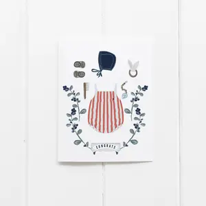 Congrats Baby Flat Lay Card
