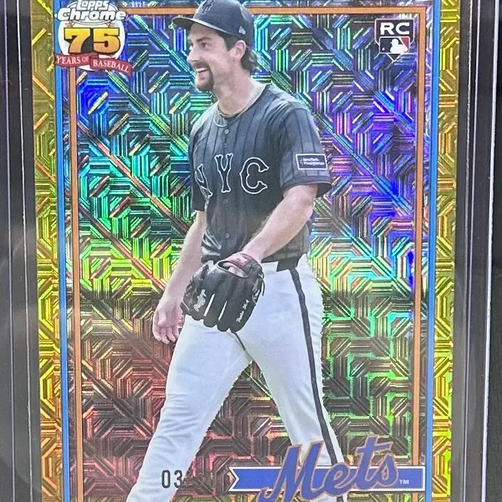 2025 Topps Chrome Silver Pack Nolan McLean Gold /50