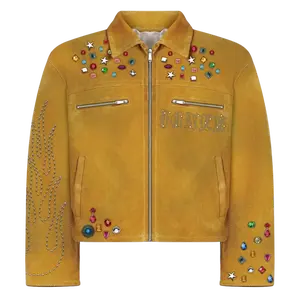 Velvet Rhinestone Jacket