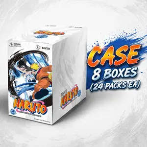 [CASE] KAYOU Naruto Heaven Scroll English Series 1 - Naruto Smriti Collectible Card (8 Boxes W/ 24 Packs Each)
