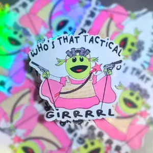 Tactical Girrrl Sticker