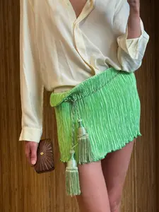 Wood and Brass Clutch