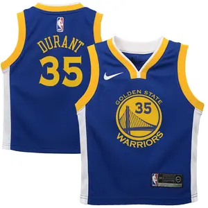 [9Z2B3BZ6P-DURANT] Preschool Nike NBA GS Warriors Away Swingman Jersey - Durant
