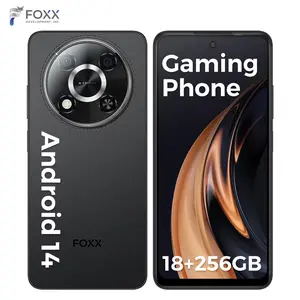 Foxx G1 Gaming Smartphone Unlocked Cellphone 6.56'' HD Display 18G Ram 120Hz 50MP Camera Android 14 Smartphone 8+256GB 5000mAh Battery Fast Charging Andriod Phone, Unlock Smart Phone, 4G Dual SIM, GPS