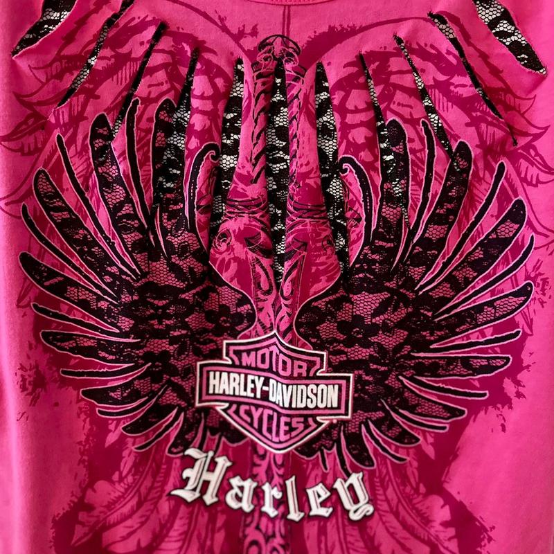 Harley Davidson New With Tag Tee Pink Size Large Ladies 2012 Scranton, PA