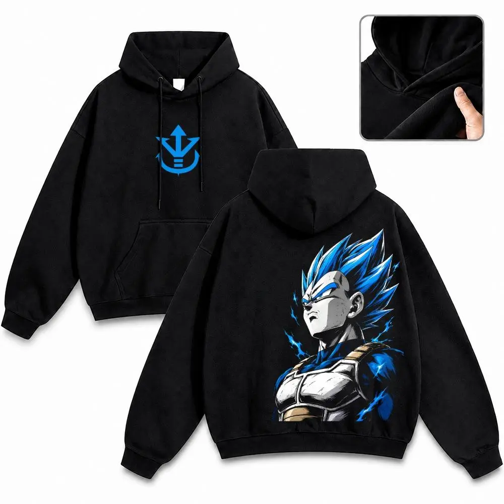 [Vtg90s] "GAZE" Series Anime Graphic Hoodie Unisex 90s Retro Pullover Funny Cartoon Streetwear Hoodies Cozy Fleece Gift For Him