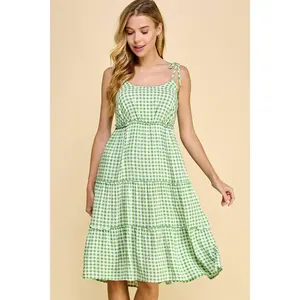 Gingham Garden Dress