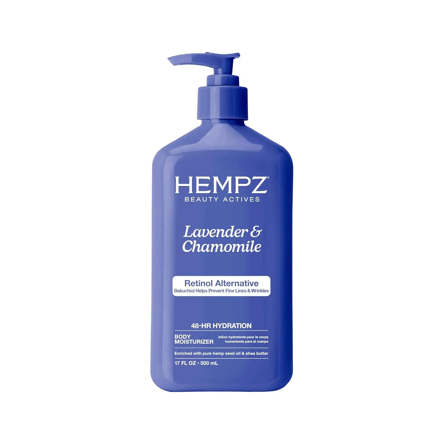 Hempz Body Lotion - Lavender & Chamomile Herbal Limited Edition Daily Moisturizing Cream, Shea Butter, Aloe, Lavender Extract Body Moisturizer - Skin Care Products, Hemp Seed Oil - 17 Fl Oz…