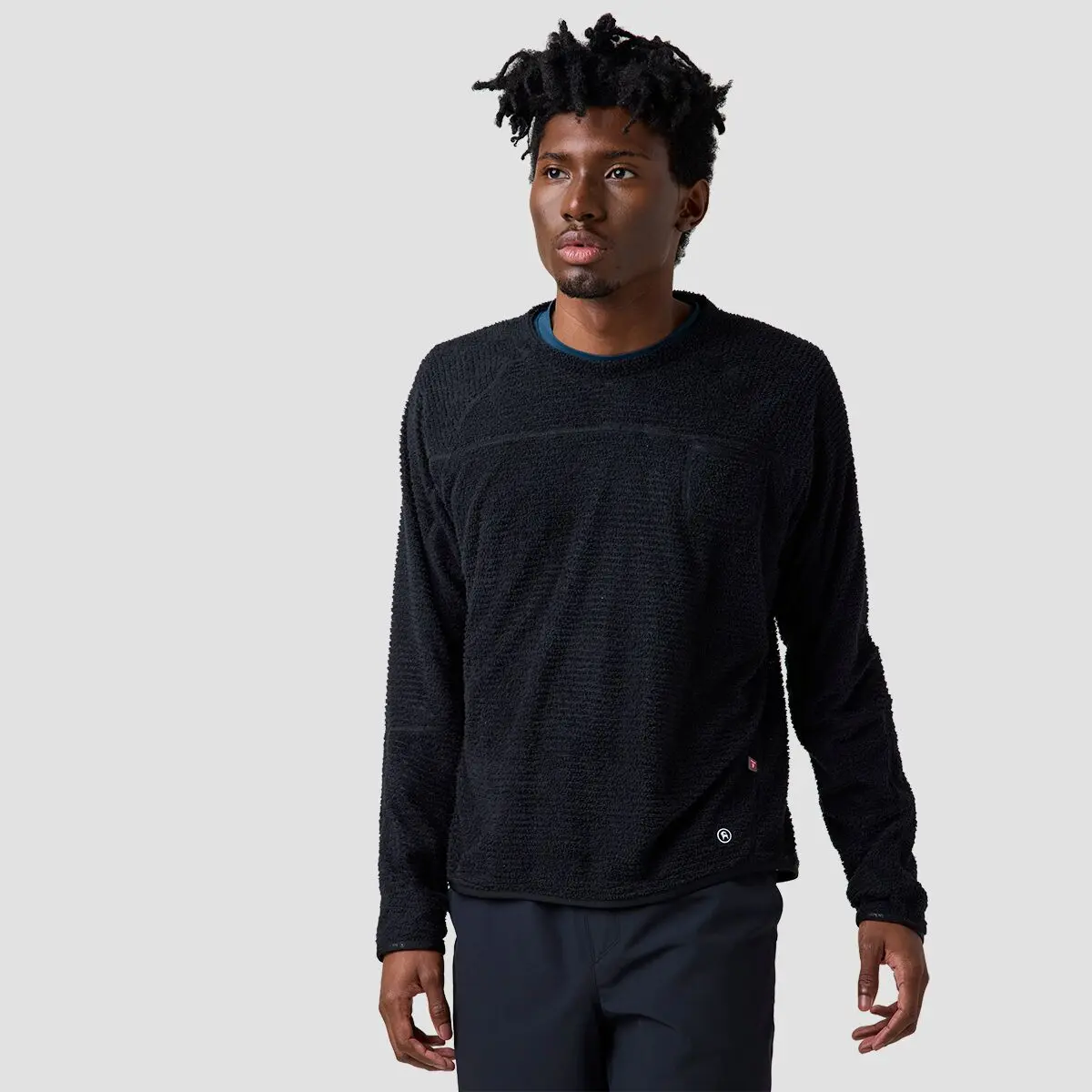 Backcountry Highliner PrimaLoft Air-Perm Fleece Crew, Stretch, Pocket, Menswear