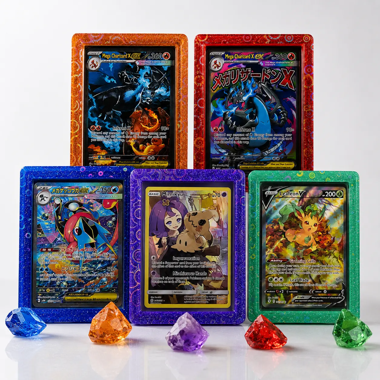 TopGuard™ Gemstone 5-Pack | Top Loader Guard Bundle