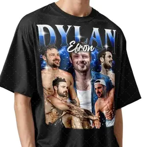 Dylan Efron Inspired Unisex Tee - TV Series Fan Gift Shirt Cotton Fit