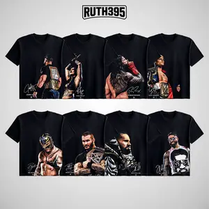 WWE Wrestlers Collection Tee, WWE Wrestlers Tshirt WWE Fan, WWE Superstars Tee, WWE Champions Sports Shirt, Gift for Him Gift For Her Crewneck Cotton Top