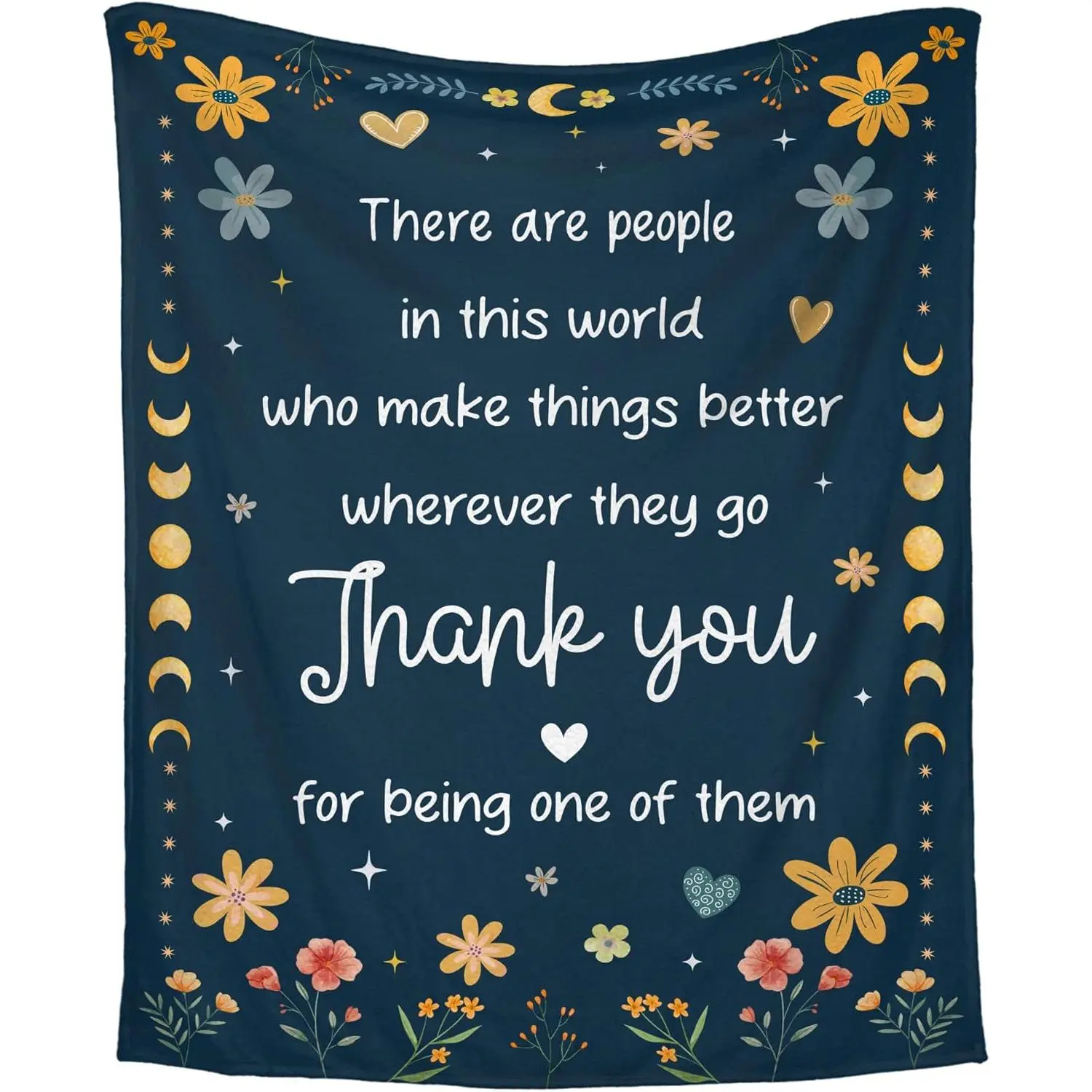 Thank You Gift for Women - Christmas, Birthday, Thanksgiving Gift for Women Friend, Teacher Appreciation Gift, Inspirational for Coworkers, Blanket