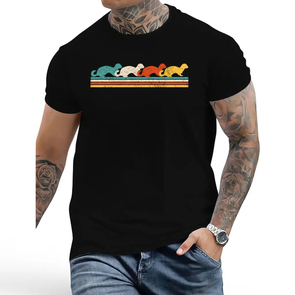 100% cotton Unisex Ferret T-Shirt