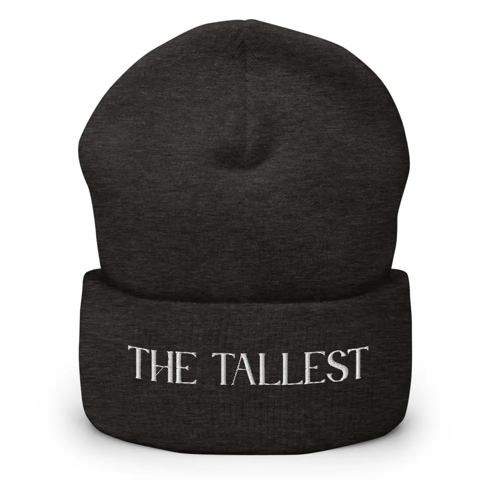 The Tallest Cuffed Beanie - Dark Grey