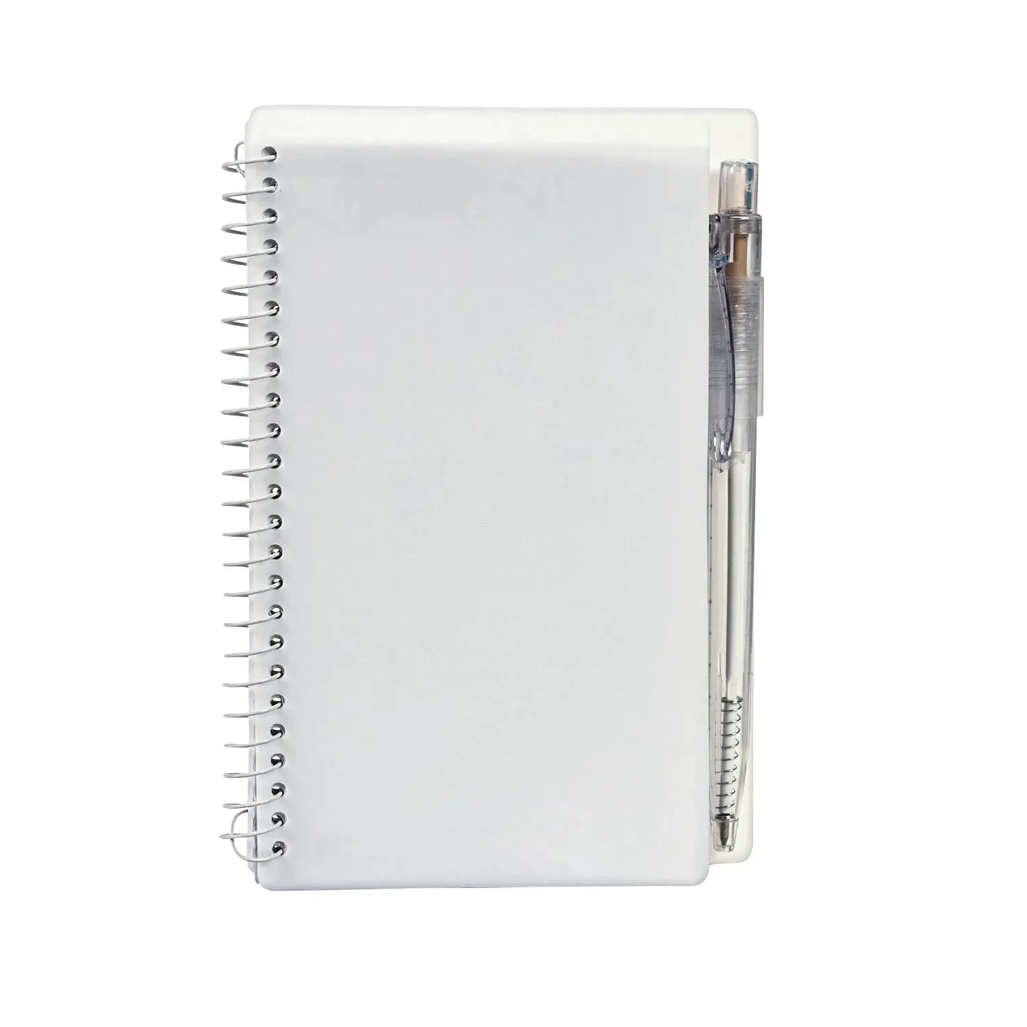 Red Spiral Notebooks With Pens, Stationery, 1 Piece